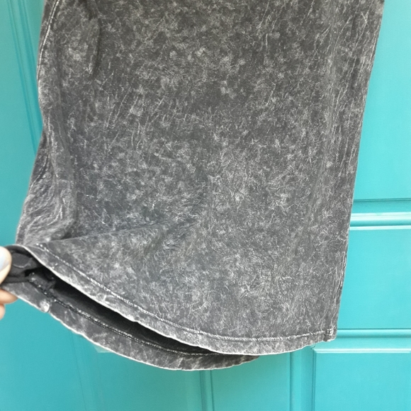 Grunge Biker Tshirt Metal Grommets Reverse Tie Die - Picture 15 of 17